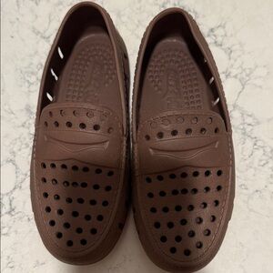 Classic Brown Kids Dress Shoes